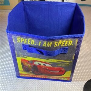 Blue Cars Storage Bin